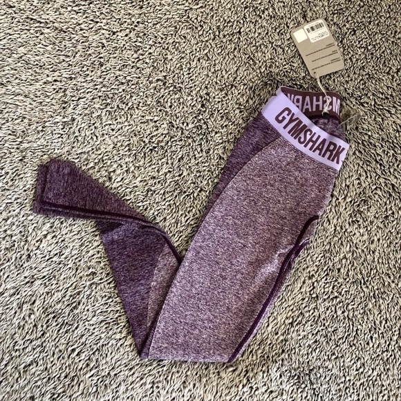 Gymshark Pants - Purple Gym Shark Leggings